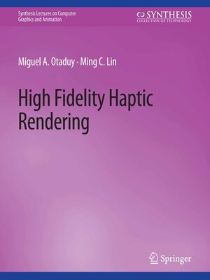 cover image of High Fidelity Haptic Rendering